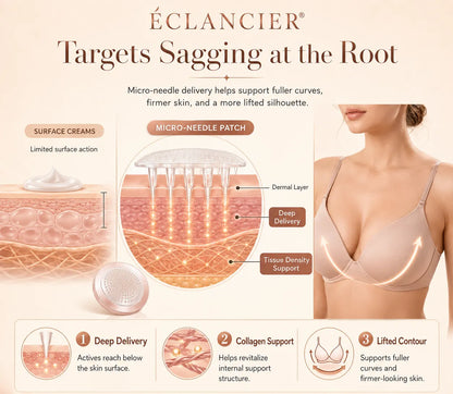 ÉCLANCIER® Targeted Breast Enhancement Advanced Nano Microneedle Patch
