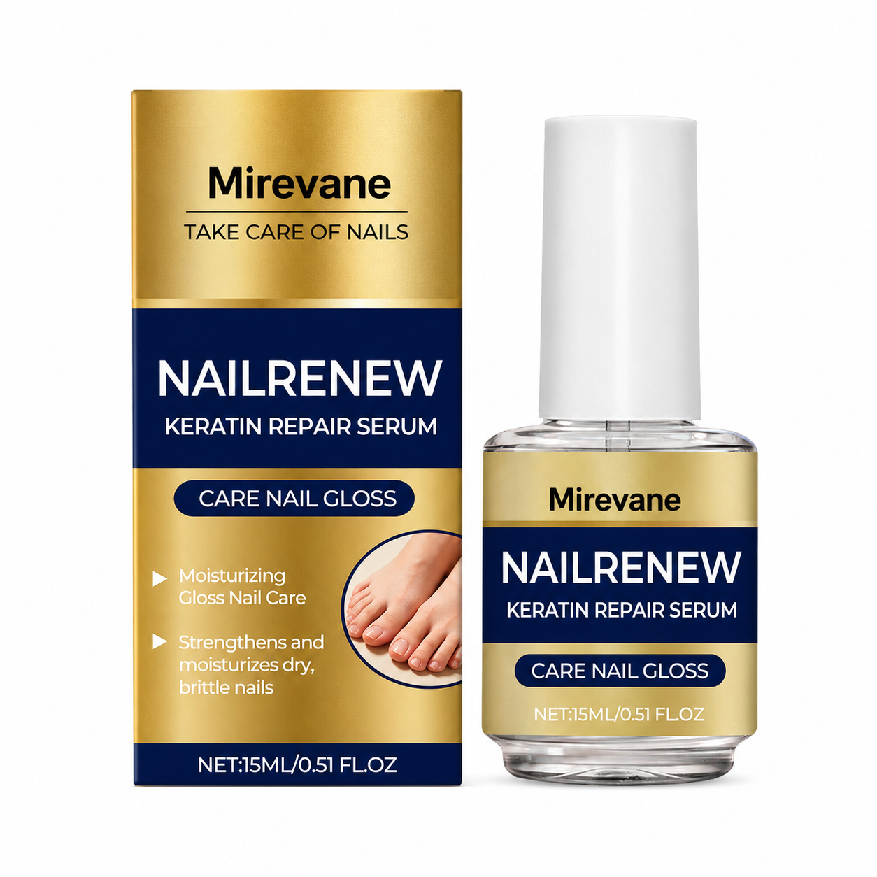 Mirevane NailRenew Keratin Repair Serum