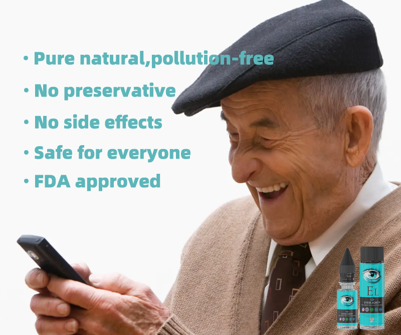 EYESLIGHT🔬Nano Vision Repair Eye Serum ✅FDA Approved(Suitable for presbyopia, dry eye syndrome, glaucoma, and cataracts)