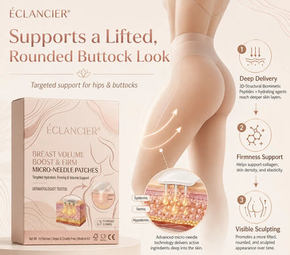 ÉCLANCIER® Targeted Breast Enhancement Advanced Nano Microneedle Patch