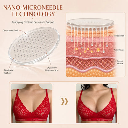 ÉCLANCIER® Targeted Breast Enhancement Advanced Nano Microneedle Patch
